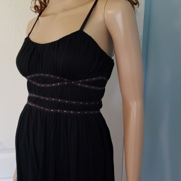Miss  Me Black Studded Camisole Tank Top Small - Picture 7 of 8
